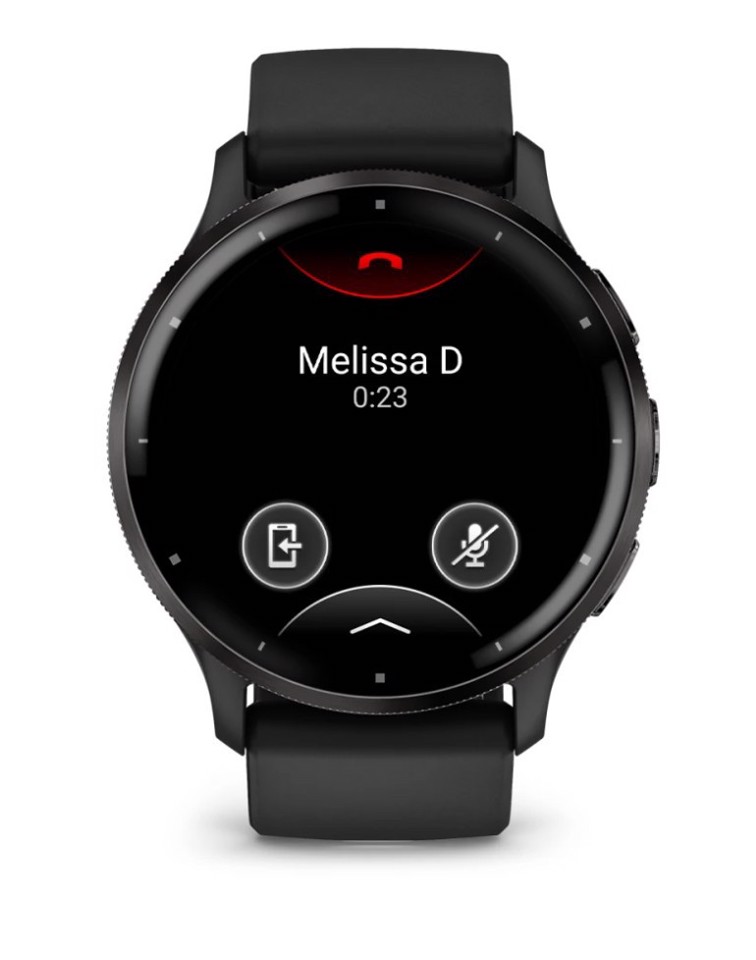 Garmin Venu 3 3,56 cm (1.4") AMOLED 45 mm Digitale 454 x 454 Pixel Touch screen Nero Wi-Fi GPS (satellitare)