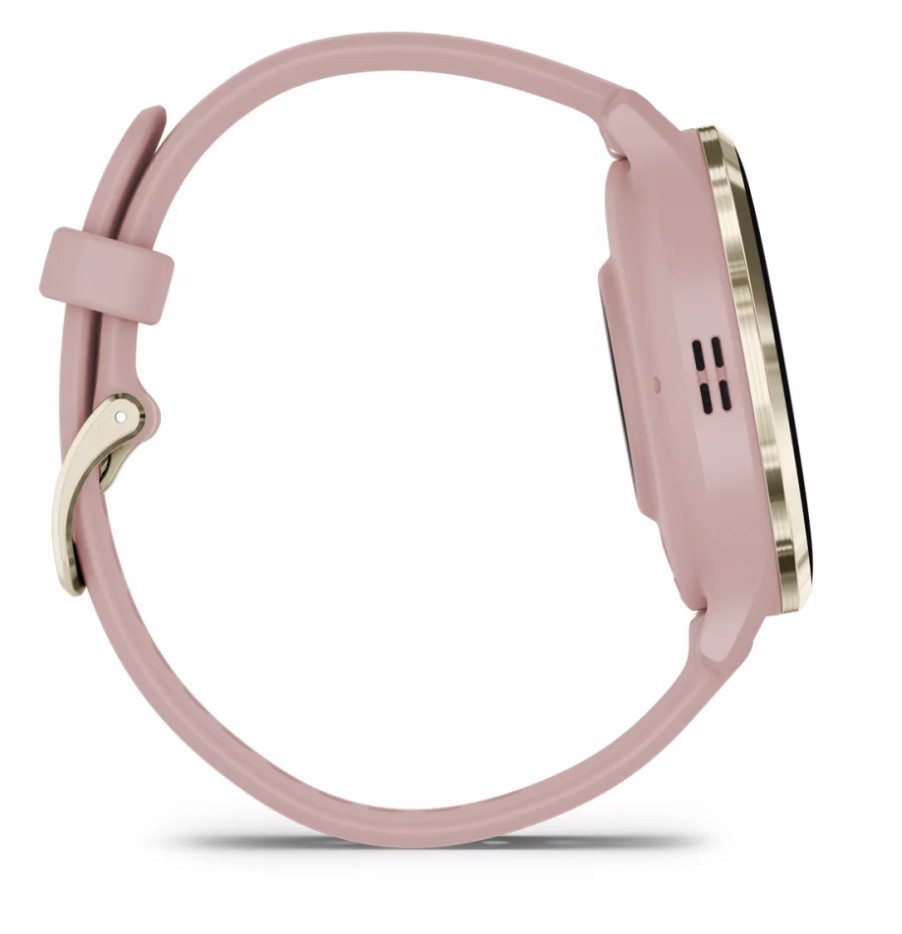 Garmin Venu 3S 3,05 cm (1.2") AMOLED 41 mm Digitale 390 x 390 Pixel Touch screen Oro, Rosa Wi-Fi GPS (satellitare)