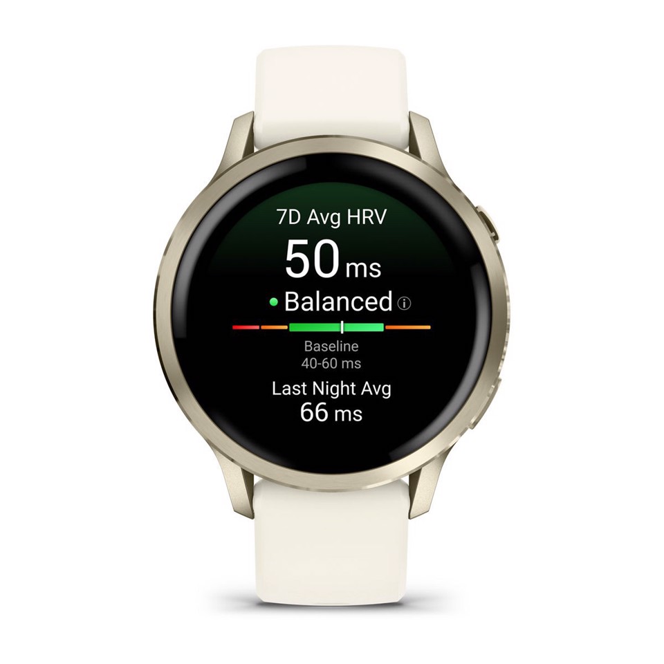Garmin Venu 4 3,05 cm (1.2") AMOLED 41 mm Digitale 390 x 390 Pixel Touch screen Oro Wi-Fi GPS (satellitare)