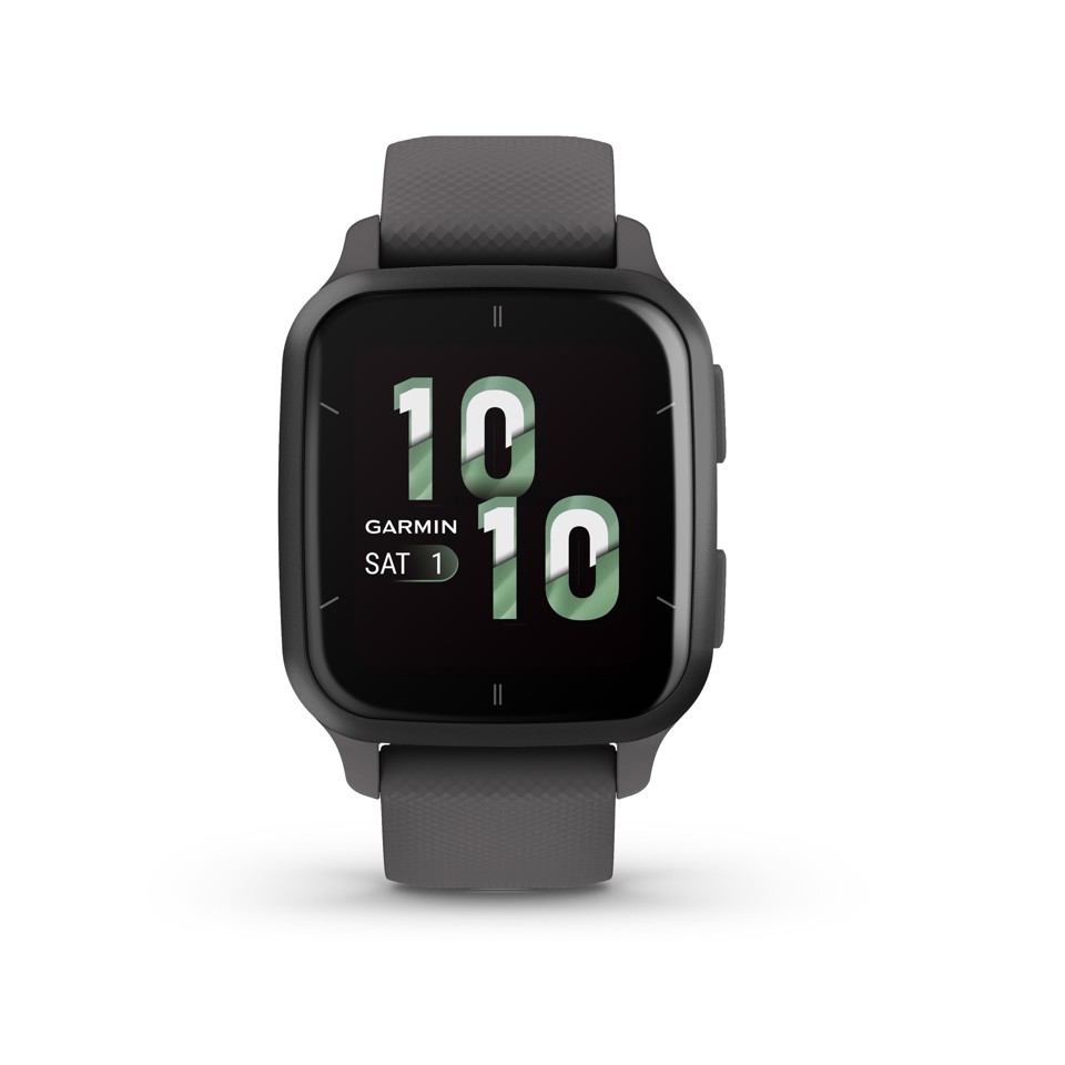 Garmin Venu Sq 2, Smartwatch, Display 1,4" AMOLED, GPS, Cardio, SpO2, 25+ App Sport & Fitness, Workout, Coach, Pay, Autonomia fino a 11 giorni (Slate & Shadow Gray)
