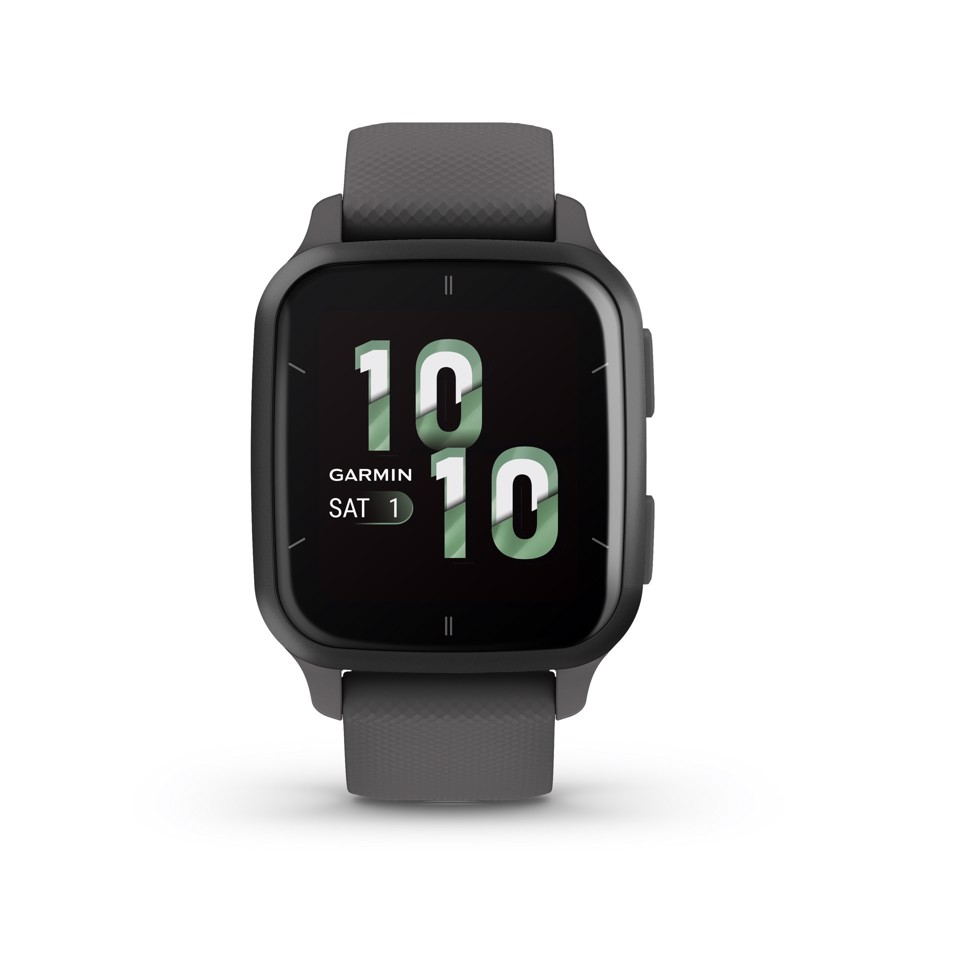 Garmin Venu Sq 2, Smartwatch, Display 1,4" AMOLED, GPS, Cardio, SpO2, 25+ App Sport & Fitness, Workout, Coach, Pay, Autonomia fino a 11 giorni (Slate & Shadow Gray)