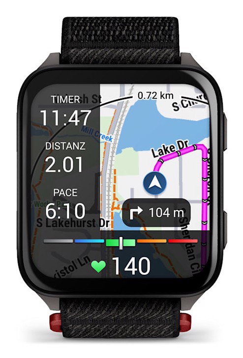 Garmin Venu X1 3,56 cm (1.4") AMOLED Digitale 448 x 486 Pixel Touch screen Nero Wi-Fi GPS (satellitare)