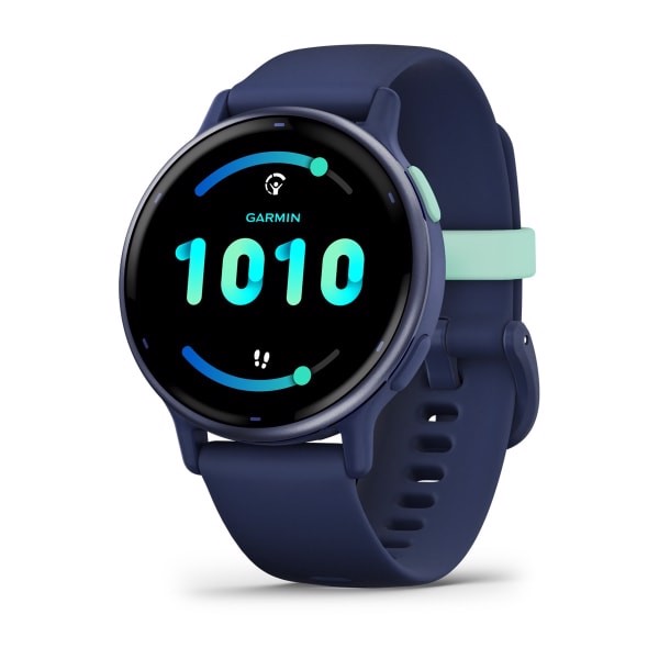 Garmin Vivoactive 5 3,05 cm (1.2") AMOLED Digitale 390 x 390 Pixel Touch screen Blu Wi-Fi GPS (satellitare) - EX DEMO prodotto nuovo con imballo aperto