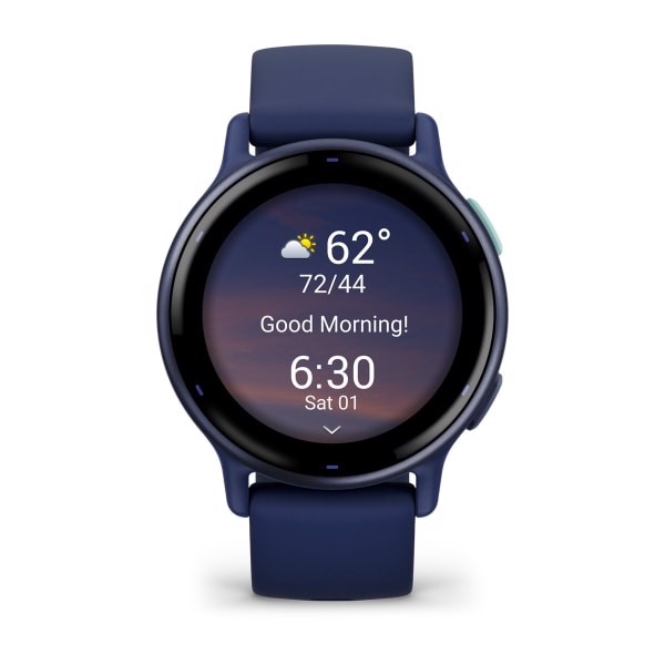 Garmin Vivoactive 5 3,05 cm (1.2") AMOLED Digitale 390 x 390 Pixel Touch screen Blu Wi-Fi GPS (satellitare) - EX DEMO prodotto nuovo con imballo aperto