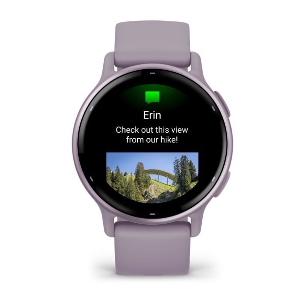 Garmin Vivoactive 5 3,05 cm (1.2") AMOLED Digitale 390 x 390 Pixel Touch screen Viola Wi-Fi GPS (satellitare)