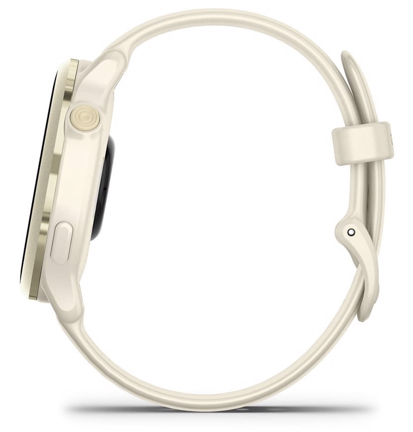 Garmin vívoactive 6 3,05 cm (1.2") AMOLED 42 mm Digitale 390 x 390 Pixel Touch screen Bianco Wi-Fi GPS (satellitare)