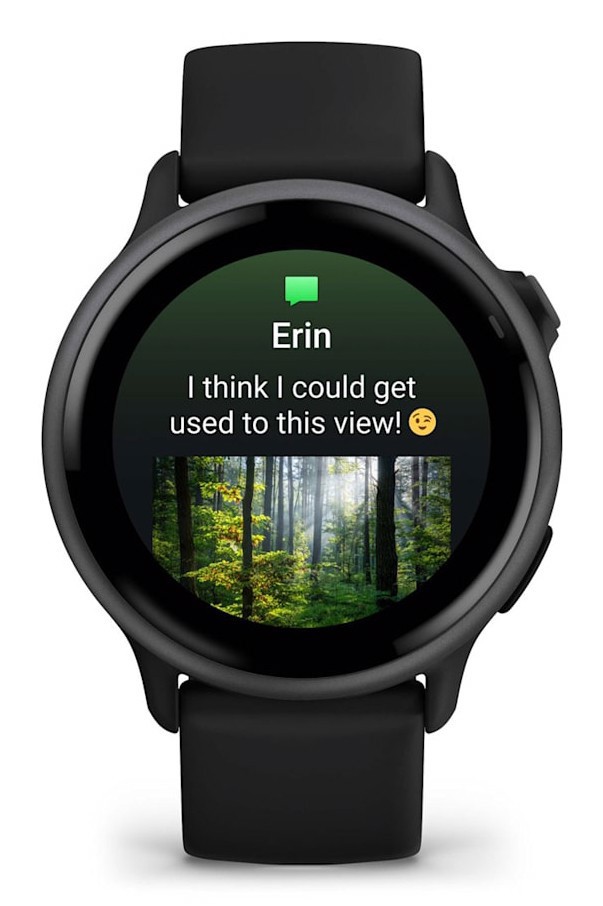 Garmin vívoactive 6 3,05 cm (1.2") AMOLED 42 mm Digitale 390 x 390 Pixel Touch screen Nero Wi-Fi GPS (satellitare)
