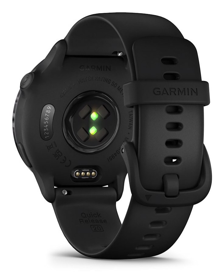 Garmin vívoactive 6 3,05 cm (1.2") AMOLED 42 mm Digitale 390 x 390 Pixel Touch screen Nero Wi-Fi GPS (satellitare)