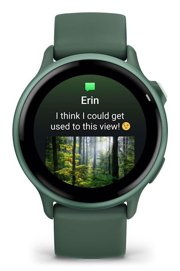 Garmin vívoactive 6 3,05 cm (1.2") AMOLED 42 mm Digitale 390 x 390 Pixel Touch screen Verde Wi-Fi GPS (satellitare)
