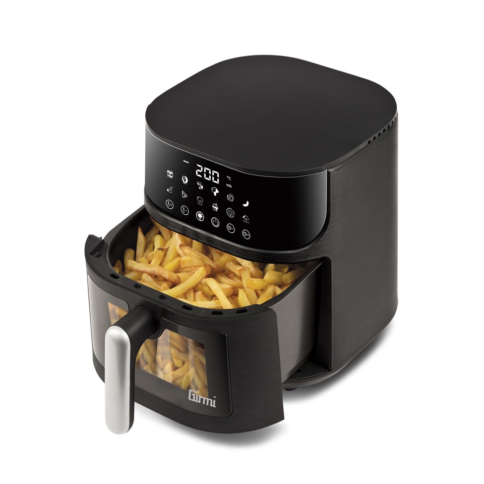 Girmi FG7800 friggitrice Singolo 6 L Indipendente 1500 W Friggitrice ad aria calda Nero