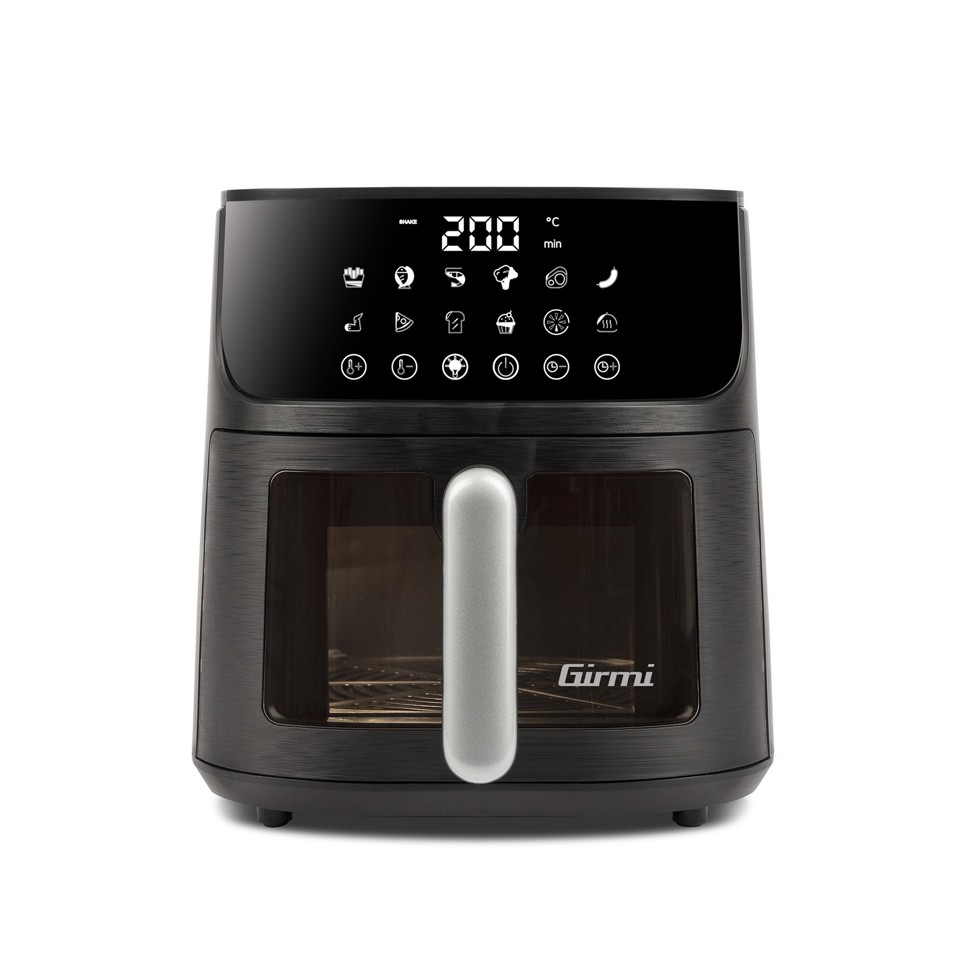 Girmi FG7800 friggitrice Singolo 6 L Indipendente 1500 W Friggitrice ad aria calda Nero