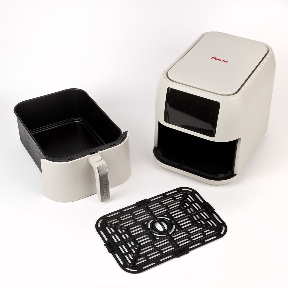 Girmi FG9201 friggitrice Singolo 8 L 1700 W Friggitrice ad aria calda Grigio chiaro