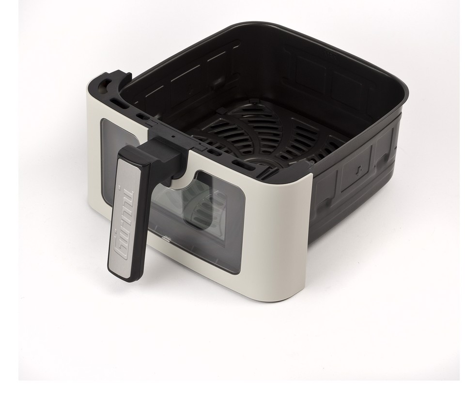 Girmi Friggitrice ad Aria 1700W 6,5 Litri con finestra Digitale e con Ricettario ECOFRIT CRISP INCANTO