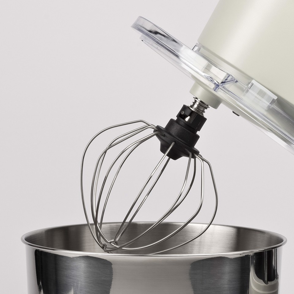 Girmi IM47 Sbattitore con base 1300 W Beige, Acciaio inossidabile