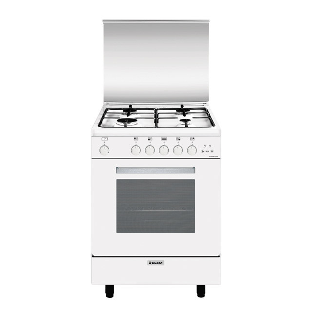 Glem Gas A654VX cucina Piano cottura Bianco A