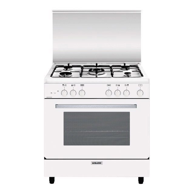 Glem Gas A855GX cucina Bianco