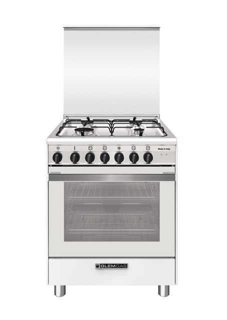 Glem Gas SA664MWH6 cucina A Elettrico Acciaio inox