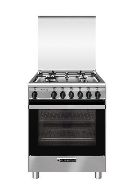 Glem Gas SA664VI cucina Forno GAS Vent A Acciaio inox