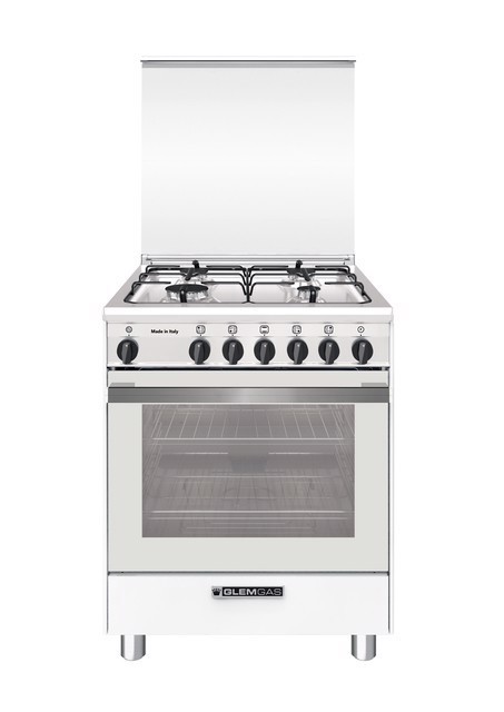 Glem Gas SA664VWH cucina A Bianco