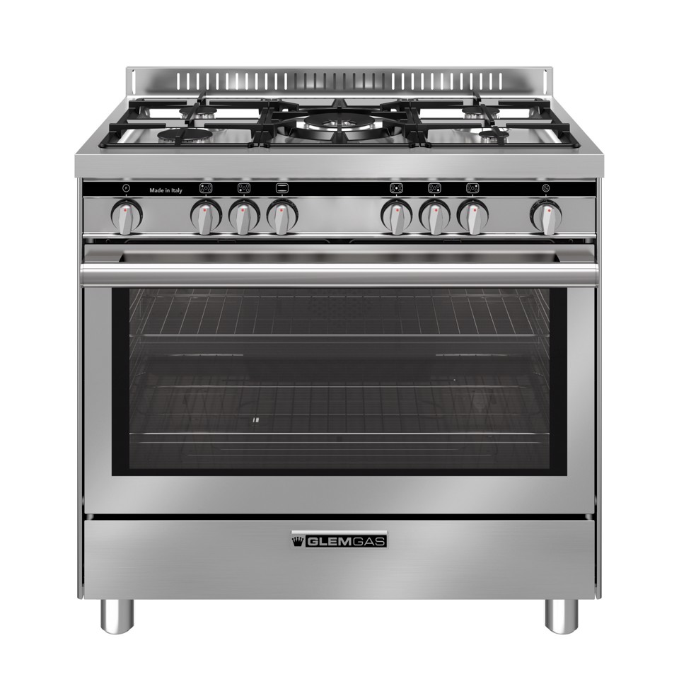 Glem Gas ST965VI cucina Elettrico/Gas Acciaio inox