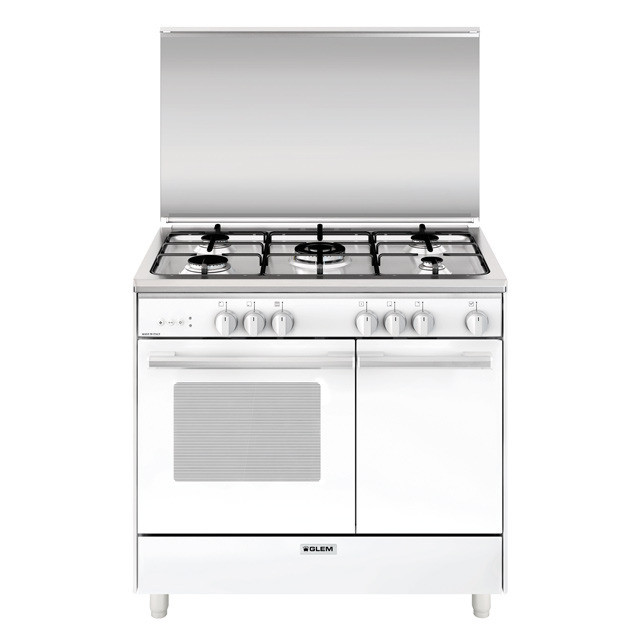 Glem Gas UR965VX cucina Piano cottura Bianco A