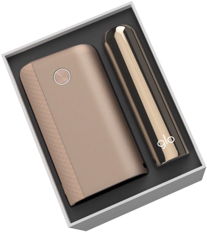 glo Hyper+ UNIQ GOLD / DIAGONAL BEIGE (80) + 84 (MIRROR GOLD) pack