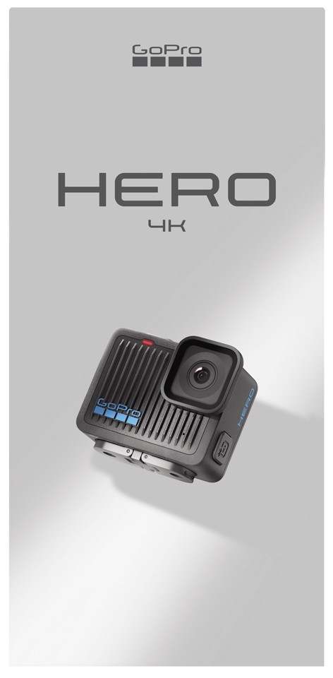 GoPro Action Cam Hero Nera fotocamera per sport d'azione 12 MP 4K Ultra HD CMOS Wi-Fi 86 g