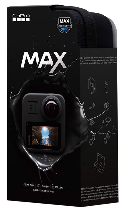 GoPro Max 360  fotocamera per sport d'azione 16,6 MP 5K Ultra HD Wi-Fi CHDHZ-202-RX