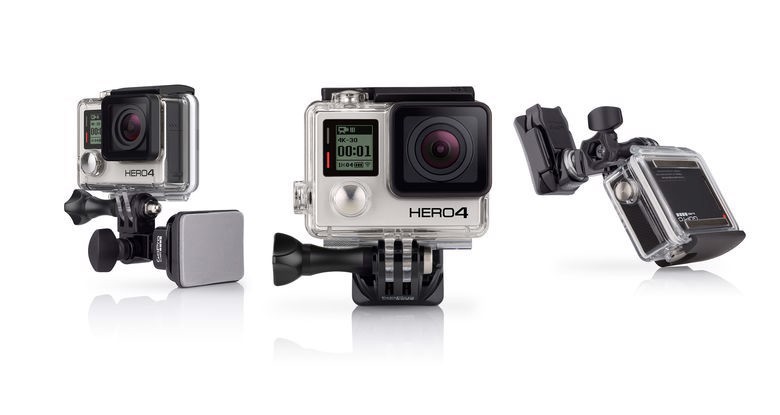 GoPro Helmet Front + Side Mount Supporto per fotocamera