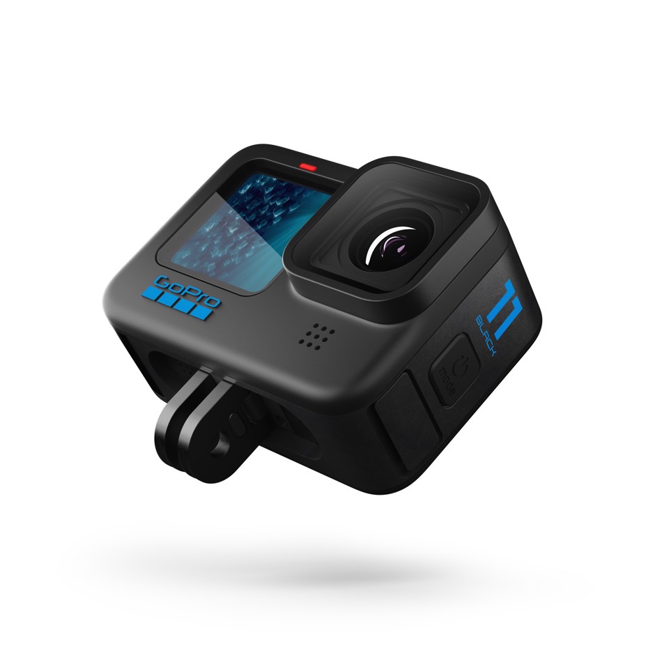 GoPro HERO11 Black fotocamera per sport d'azione 27,6 MP 5K Ultra HD CMOS 25,4 / 1,9 mm (1 / 1.9") Wi-Fi 154 g