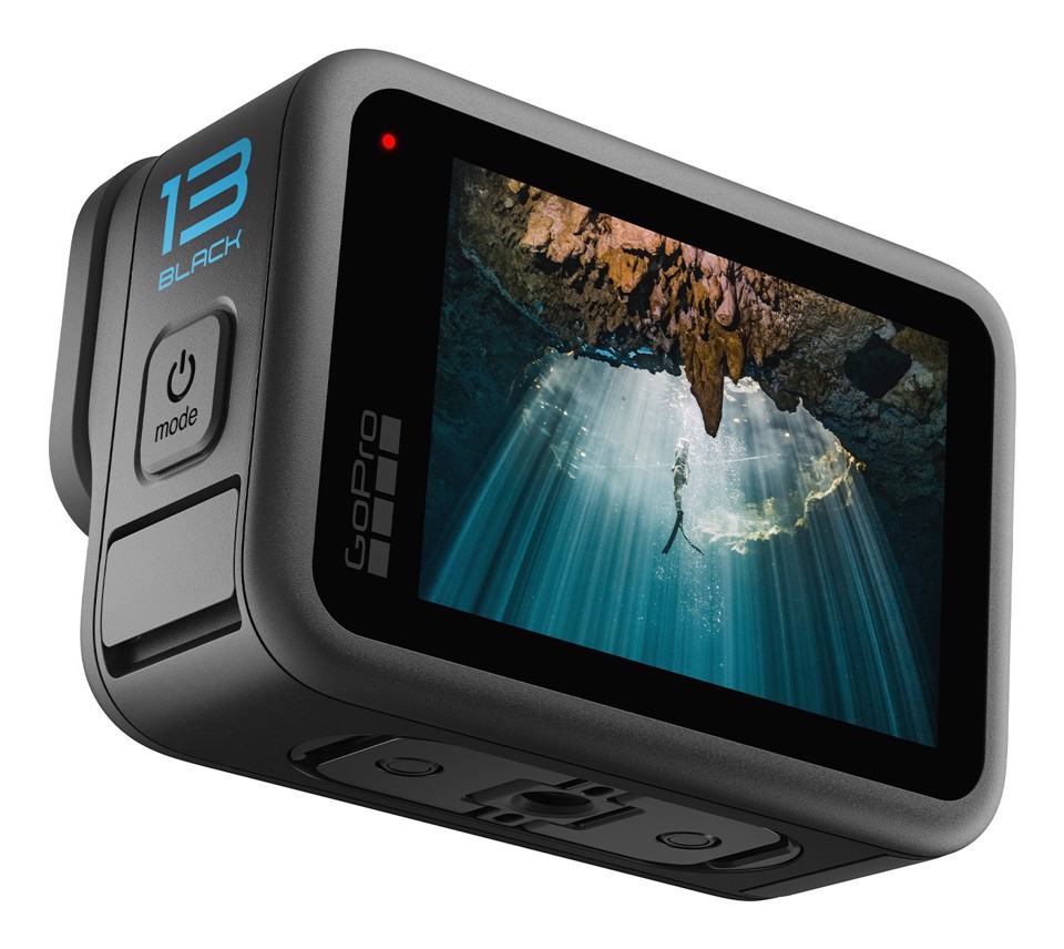 GoPro HERO13 BLACK fotocamera per sport d'azione 27,6 MP 5.3K Ultra HD CMOS 25,4 / 1,9 mm (1 / 1.9") Wi-Fi 121 g