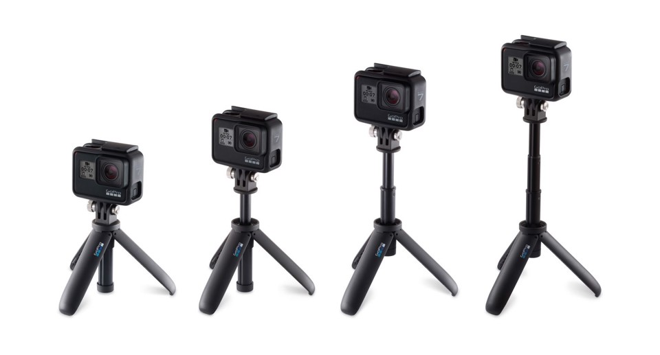 GoPro Shorty bastone per selfie Macchina fotografica Nero