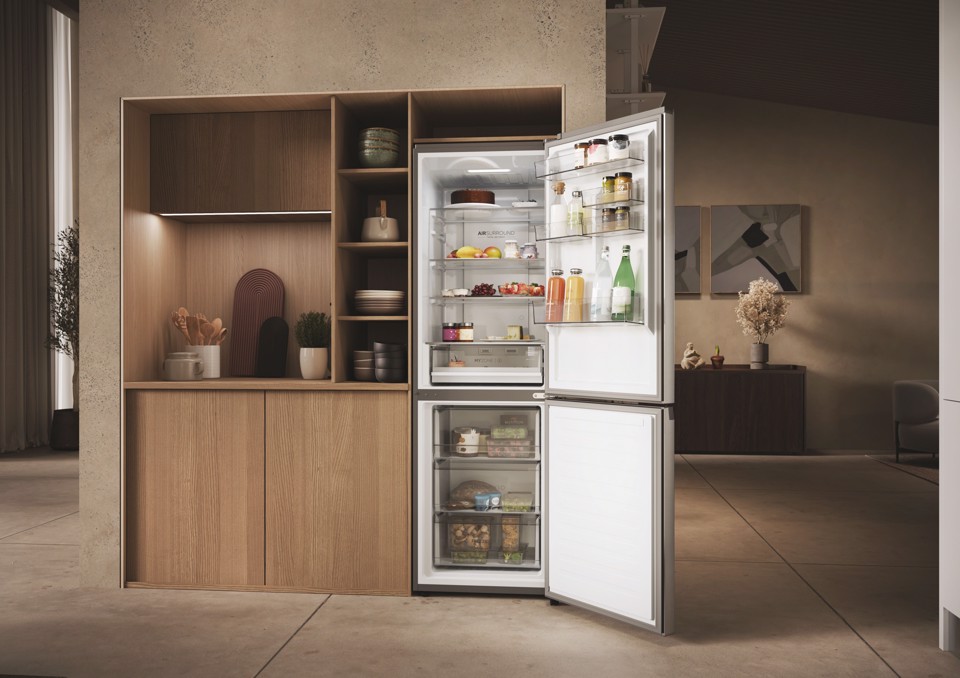 Haier 2D 60 Series 3 Pro HDPW3618DNPK Libera installazione 352 L Platino