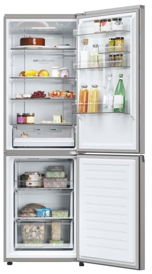 Haier 2D 60 Serie 3 HDPW3618DNPK(IT) Libera installazione 352 L D Argento