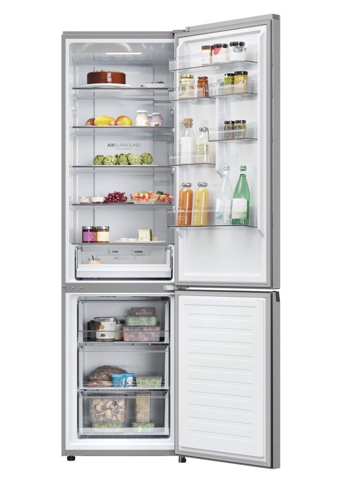 Haier 2D 60 Series 3 Pro HDPW3620CNPK Libera installazione 406 L Acciaio inox