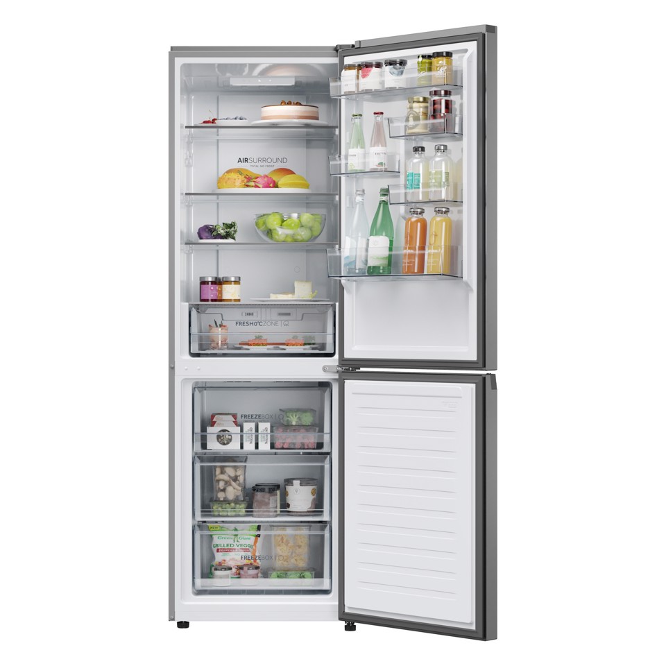 Haier 2D 60 Series 1 PRO HDPR1618ANPK Libera installazione 355 L Acciaio inox