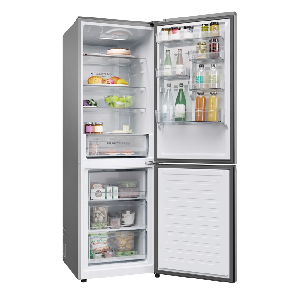 Haier 2D 60 Series 1 PRO HDPR1618ANPK Libera installazione 355 L Acciaio inox