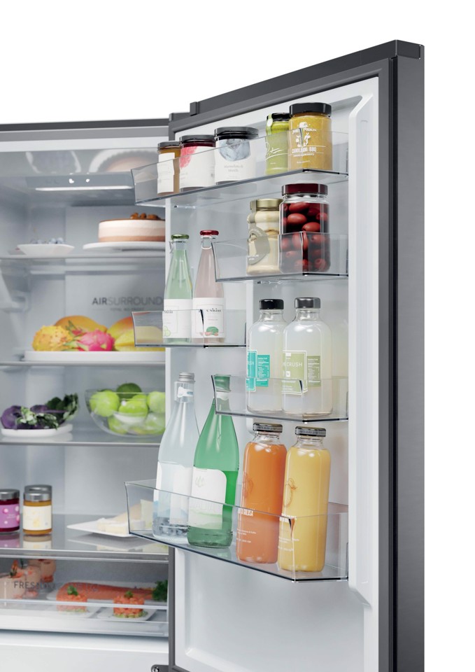 Haier 2D 60 Series 1 PRO HDPR1618ANPK Libera installazione 355 L Acciaio inox
