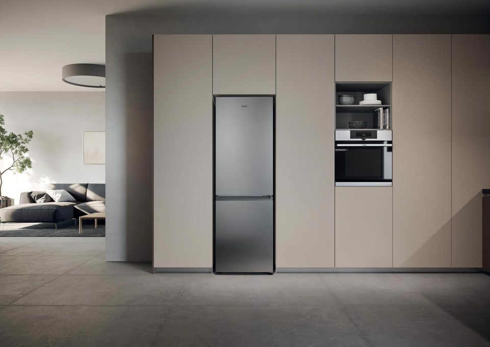 Haier 2D 60 Series 1 PRO HDPR1618ANPK Libera installazione 355 L Acciaio inox
