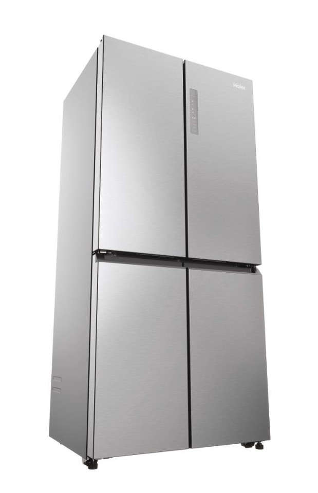 Haier Cube 83 Serie 3 Multidoor HCR3818ENMM ClasseE 467lt-Platino, Stainless steel