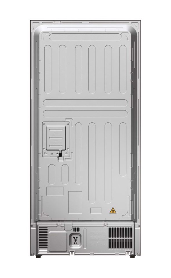Haier Cube 83 Serie 3 Multidoor HCR3818ENMM ClasseE 467lt-Platino, Stainless steel
