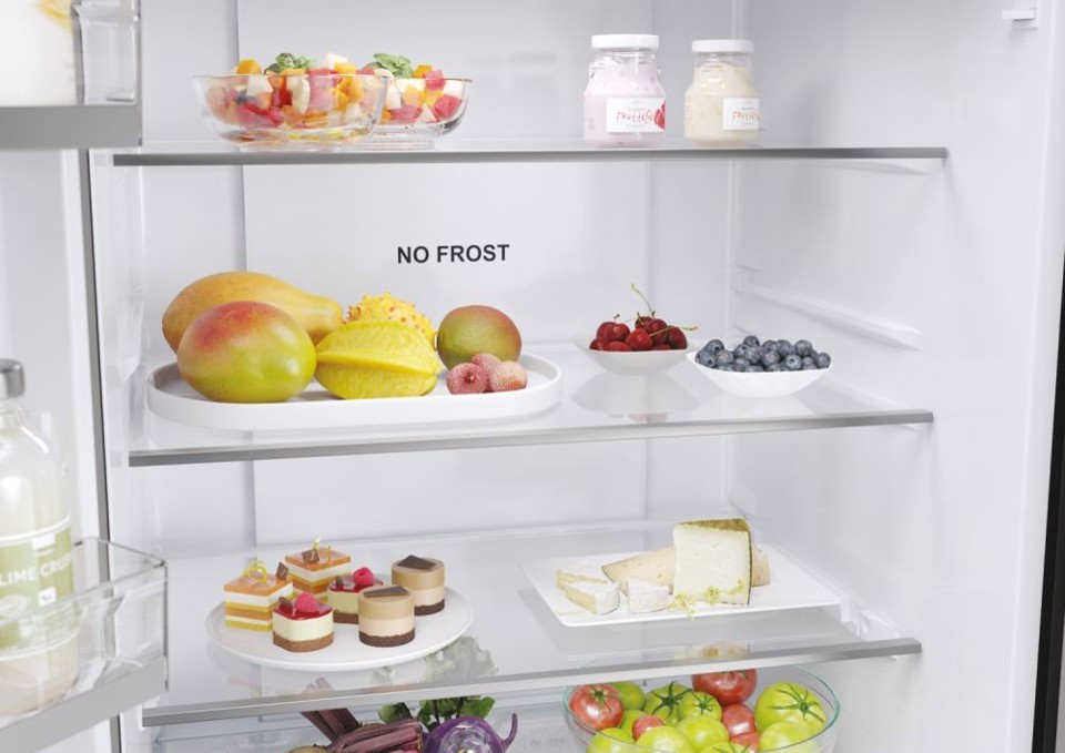 Haier FD 70 Serie 5 HFR5719EWMG frigorifero side-by-side Libera installazione 444 L E Argento