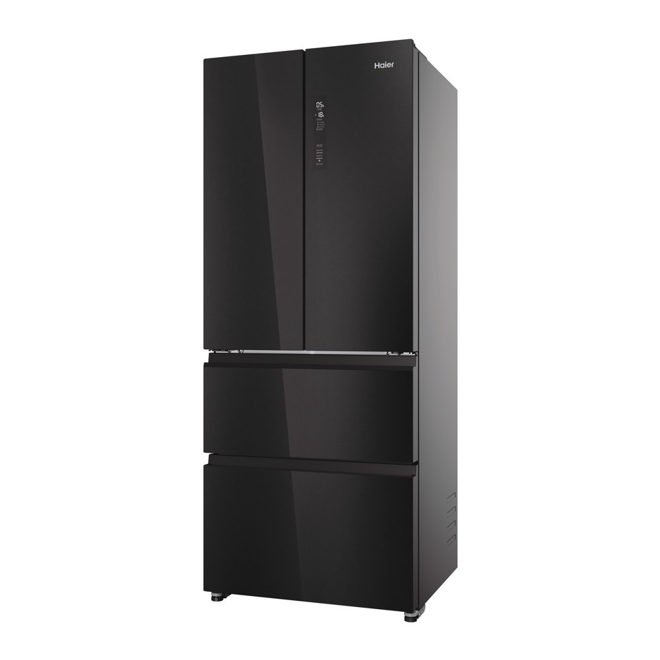 Haier FD 70 Series 3 HFR3718ENGB frigorifero side-by-side Libera installazione 402 L Nero