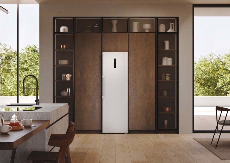 Haier H4F306WDH1 Congelatore verticale Libera installazione 301 L Bianco