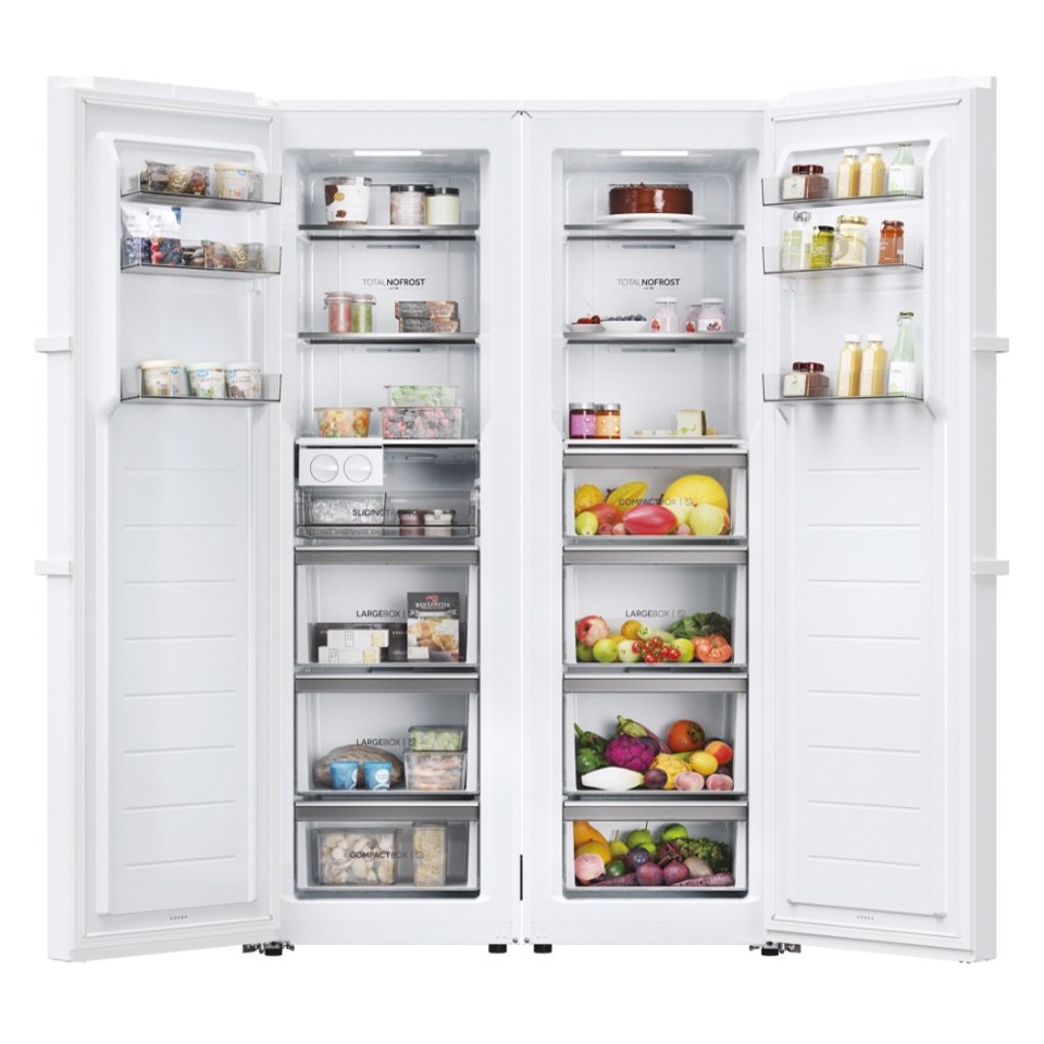 Haier H4F306WDH1 Congelatore verticale Libera installazione 301 L Bianco