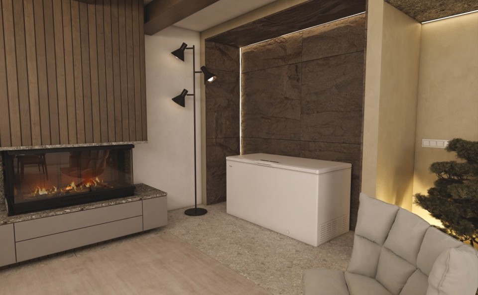 Haier HCE520D Congelatore a pozzo Libera installazione 508 L E Bianco