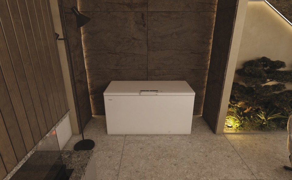 Haier HCE520D Congelatore a pozzo Libera installazione 508 L E Bianco