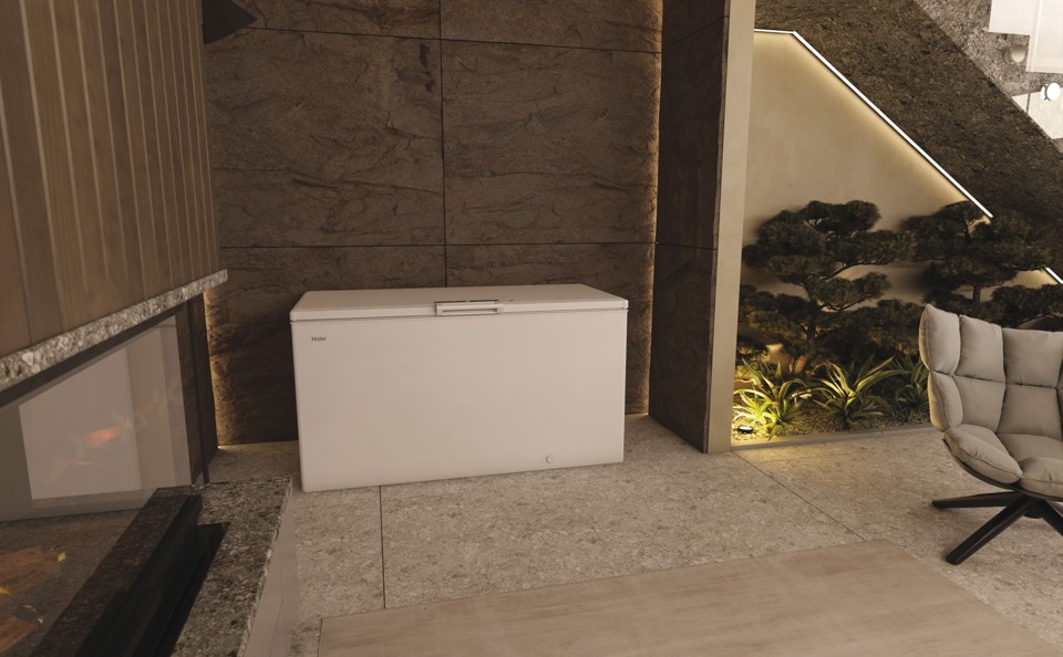 Haier HCE520E Congelatore a pozzo Libera installazione 508 L Bianco
