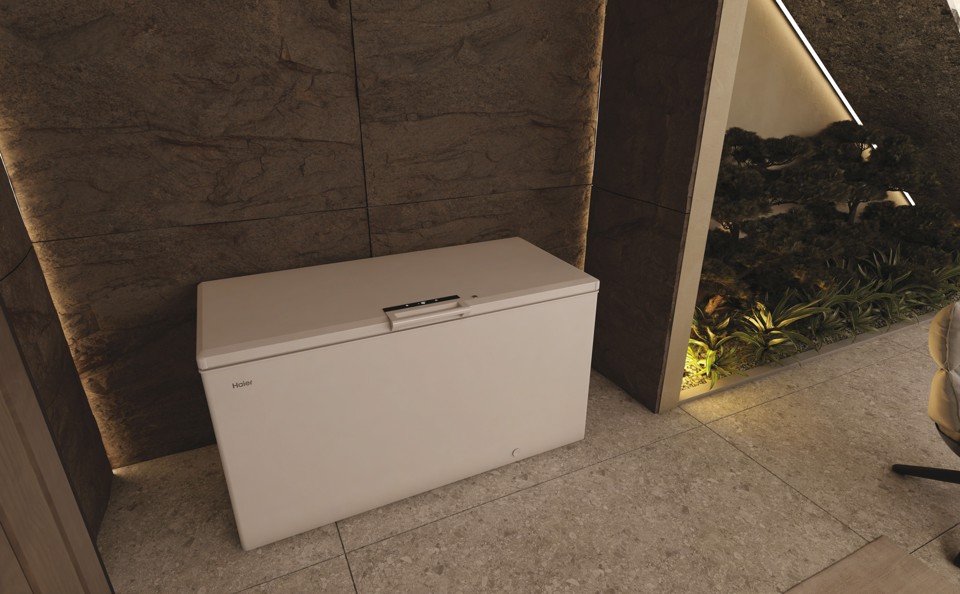 Haier HCE520E Congelatore a pozzo Libera installazione 508 L Bianco