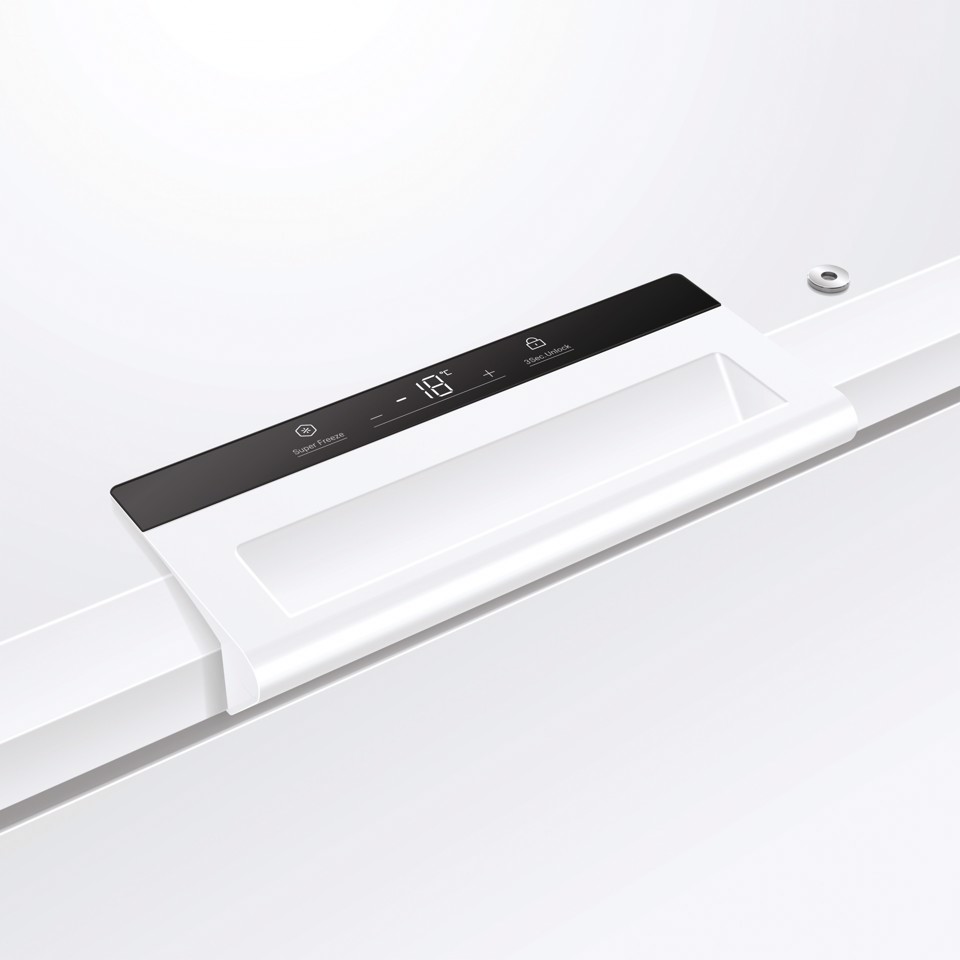Haier HCE520E Congelatore a pozzo Libera installazione 508 L Bianco